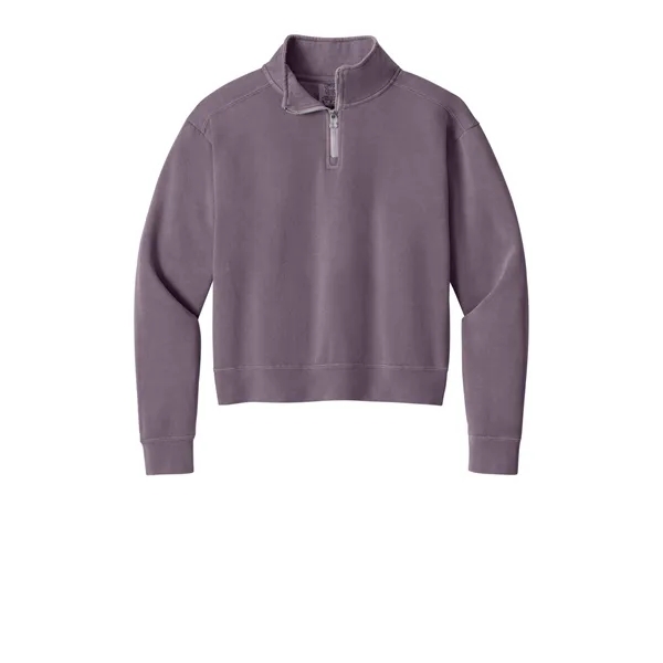 Comfort Colors Women's Mid-Length 1/4-Zip Sweatshirt... from ASI 84863 SanMar