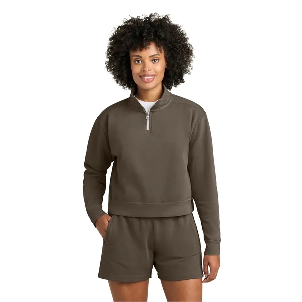 Comfort Colors Women's Mid-Length 1/4-Zip Sweatshirt... from ASI 84863 SanMar