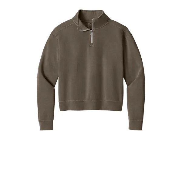 Comfort Colors Women's Mid-Length 1/4-Zip Sweatshirt... from ASI 84863 SanMar