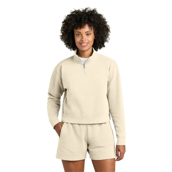 Comfort Colors Women's Mid-Length 1/4-Zip Sweatshirt... from ASI 84863 SanMar