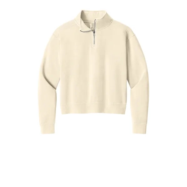 Comfort Colors Women's Mid-Length 1/4-Zip Sweatshirt... from ASI 84863 SanMar