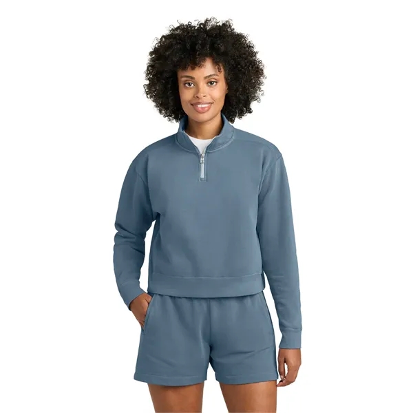 Comfort Colors Women's Mid-Length 1/4-Zip Sweatshirt... from ASI 84863 SanMar