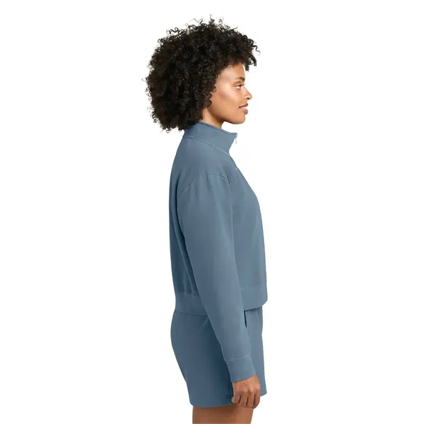 Comfort Colors Women's Mid-Length 1/4-Zip Sweatshirt... from ASI 84863 SanMar