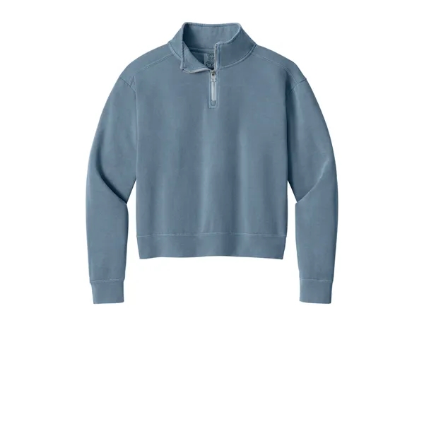 Comfort Colors Women's Mid-Length 1/4-Zip Sweatshirt... from ASI 84863 SanMar