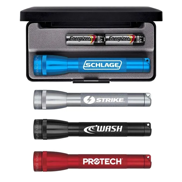 Mini Mag-Lite flashlight that features free-standing candle mode and is water... from ASI 46170 Compass Industries Inc