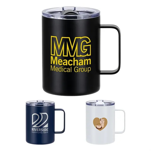 14 oz Eco-Friendly Vacuum Insulated Camp Mug... from ASI 36730 Ariel Premium Supply Inc