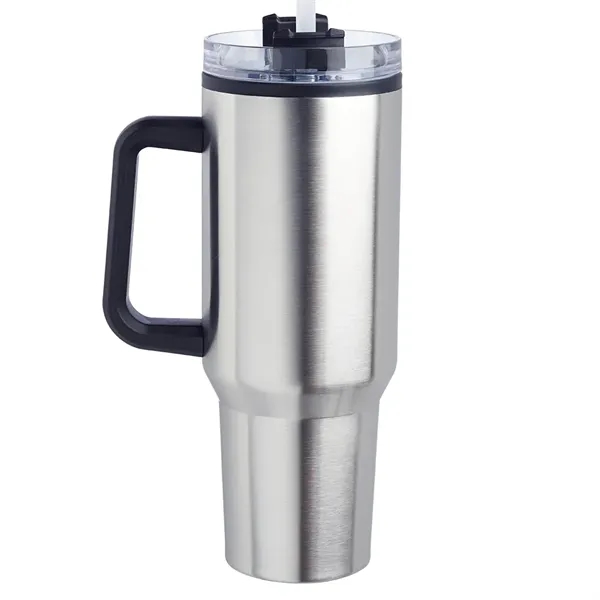 40 oz. travel mug with stainless steel exterior, plastic interior and... from ASI 39552 BEL Promo