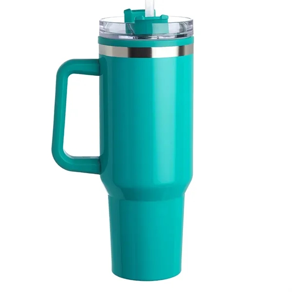 40 oz. travel mug with stainless steel exterior, plastic interior and... from ASI 39552 BEL Promo