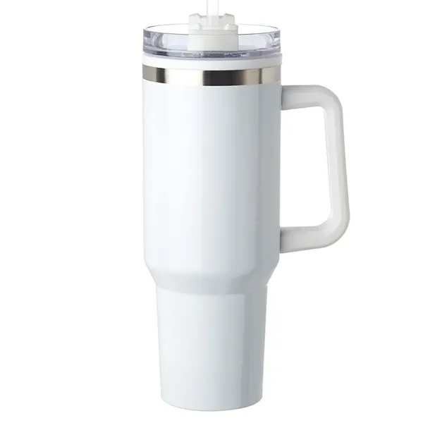 40 oz. travel mug with stainless steel exterior, plastic interior and... from ASI 39552 BEL Promo