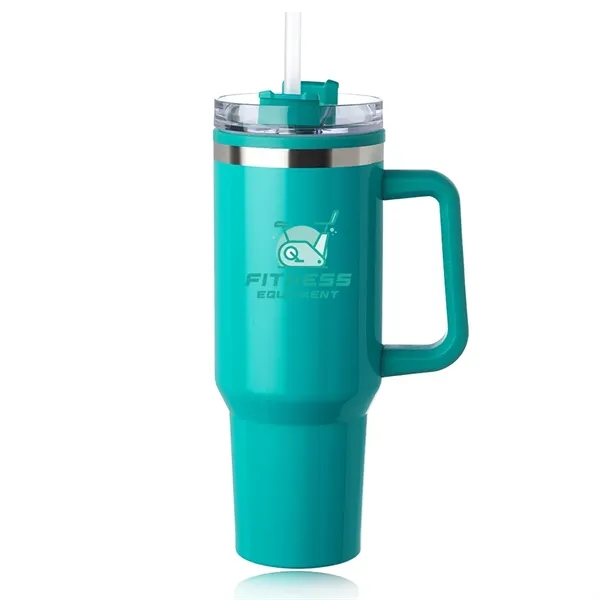 40 oz. travel mug with stainless steel exterior, plastic interior and... from ASI 39552 BEL Promo