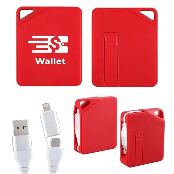 Charging cable with Type-C and USB dual input & Type-C and... from ASI 52840 Evans Manufacturing