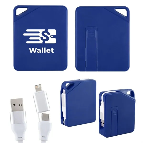 Charging cable with Type-C and USB dual input & Type-C and... from ASI 52840 Evans Manufacturing