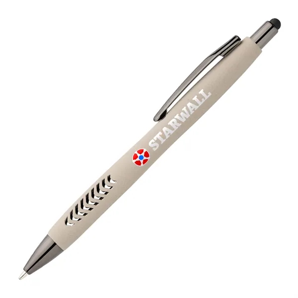 Meet the Chevrose Recycled Plastic Pen: a modern retractable pen made... from ASI 62088 IDProductsource