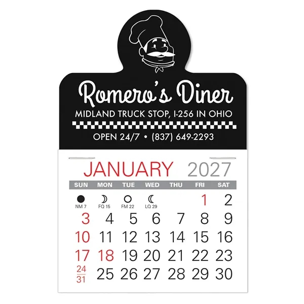 Spotlight Shape Value Stick Vinyl Self-Adhesive Calendars stick in 24 shapes... from ASI 95280 Warwick Publishing Co / Warwick