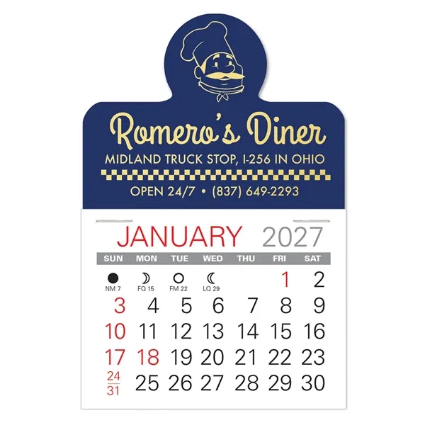 Spotlight Shape Value Stick Vinyl Self-Adhesive Calendars stick in 24 shapes... from ASI 95280 Warwick Publishing Co / Warwick
