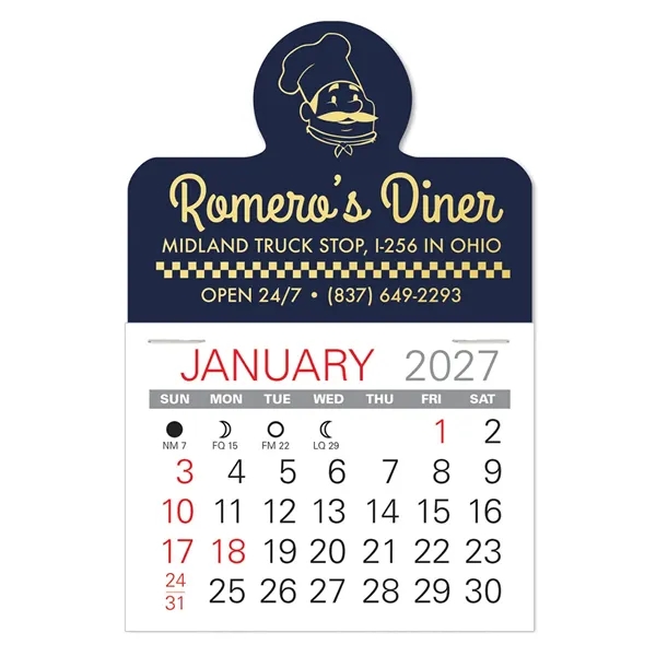 Spotlight Shape Value Stick Vinyl Self-Adhesive Calendars stick in 24 shapes... from ASI 95280 Warwick Publishing Co / Warwick