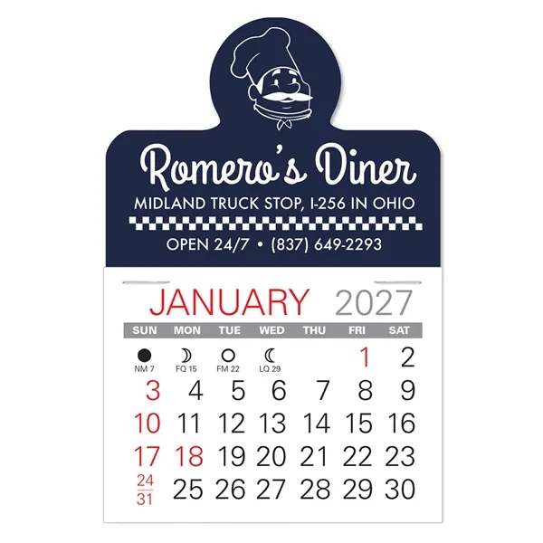 Spotlight Shape Value Stick Vinyl Self-Adhesive Calendars stick in 24 shapes... from ASI 95280 Warwick Publishing Co / Warwick