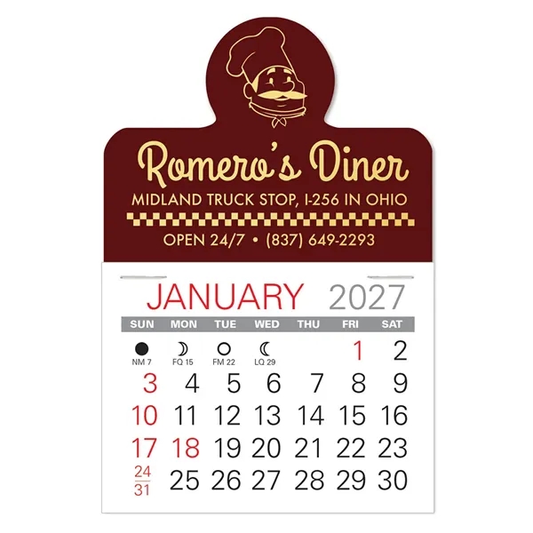 Spotlight Shape Value Stick Vinyl Self-Adhesive Calendars stick in 24 shapes... from ASI 95280 Warwick Publishing Co / Warwick