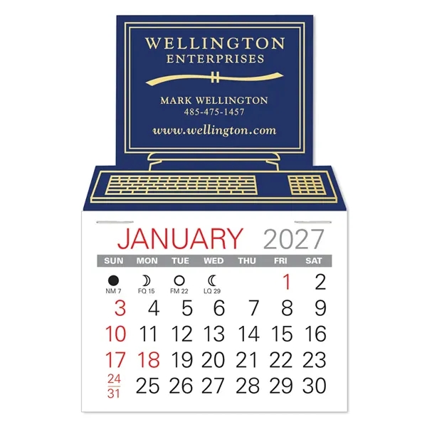 Computer Shape Value Stick Vinyl Self-Adhesive Calendars stick in 24 shapes... from ASI 95280 Warwick Publishing Co / Warwick