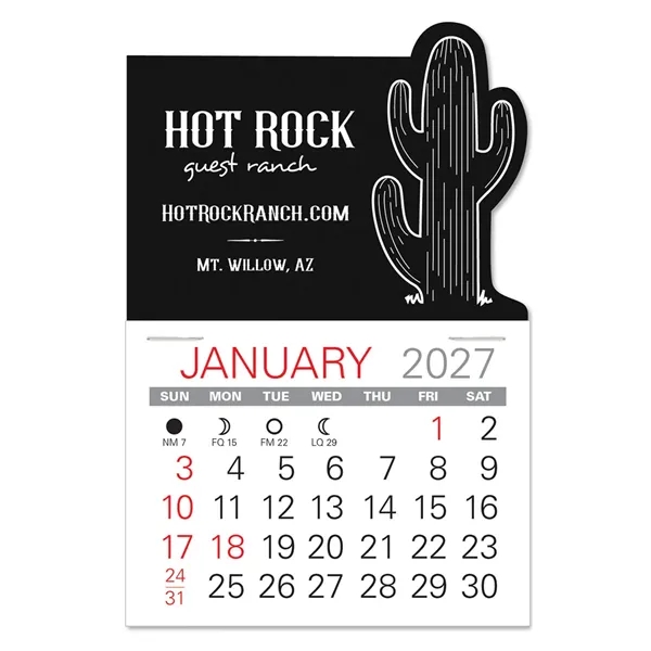 Cactus Shape Value Stick Vinyl Self-Adhesive Calendars stick in 24 shapes... from ASI 95280 Warwick Publishing Co / Warwick