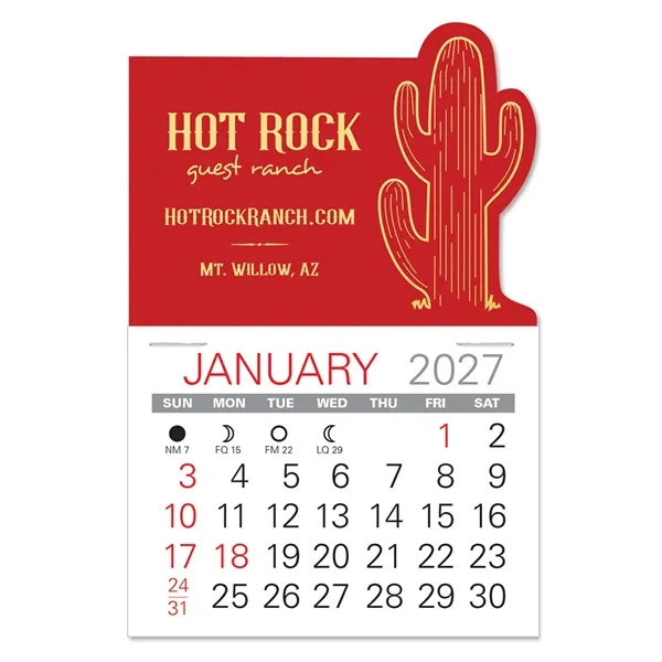 Cactus Shape Value Stick Vinyl Self-Adhesive Calendars stick in 24 shapes... from ASI 95280 Warwick Publishing Co / Warwick