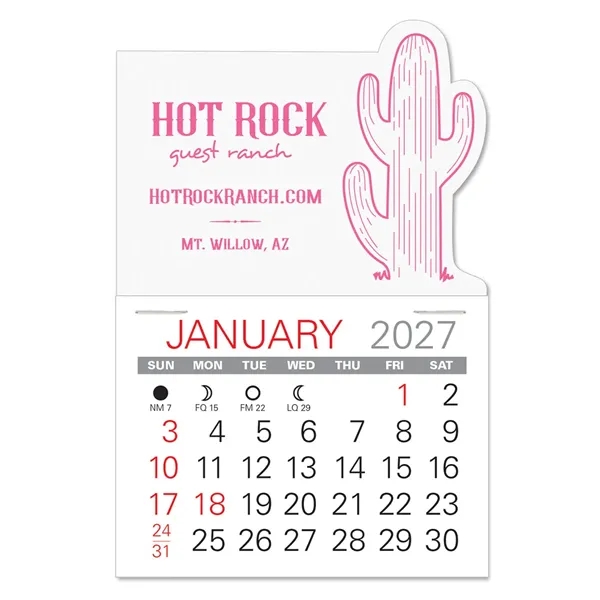 Cactus Shape Value Stick Vinyl Self-Adhesive Calendars stick in 24 shapes... from ASI 95280 Warwick Publishing Co / Warwick