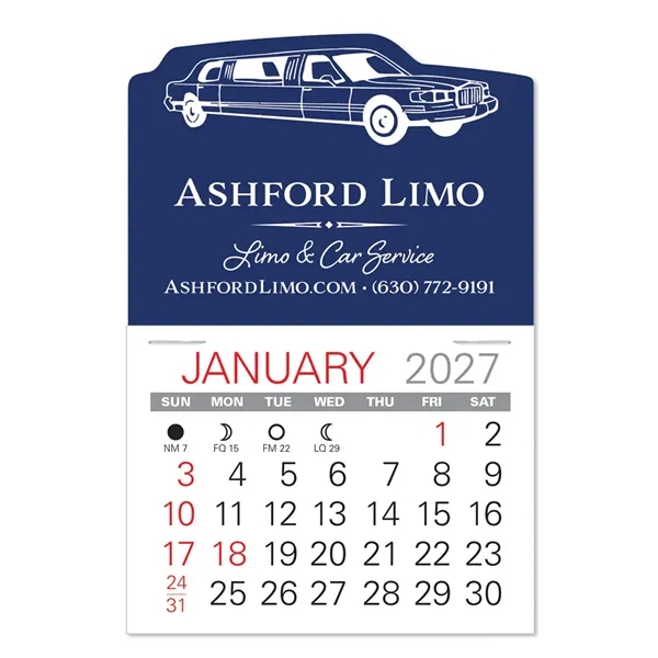 LimoYou Shape Value Stick Vinyl Self-Adhesive Calendars stick in 24 shapes... from ASI 95280 Warwick Publishing Co / Warwick