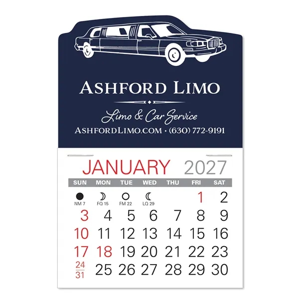 LimoYou Shape Value Stick Vinyl Self-Adhesive Calendars stick in 24 shapes... from ASI 95280 Warwick Publishing Co / Warwick
