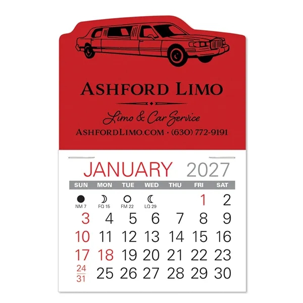 LimoYou Shape Value Stick Vinyl Self-Adhesive Calendars stick in 24 shapes... from ASI 95280 Warwick Publishing Co / Warwick