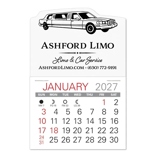 LimoYou Shape Value Stick Vinyl Self-Adhesive Calendars stick in 24 shapes... from ASI 95280 Warwick Publishing Co / Warwick