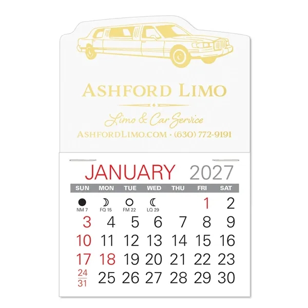 LimoYou Shape Value Stick Vinyl Self-Adhesive Calendars stick in 24 shapes... from ASI 95280 Warwick Publishing Co / Warwick