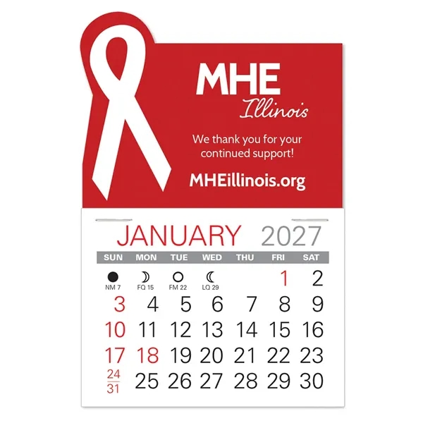 Ribbon Shape Value Stick Vinyl Self-Adhesive Calendars stick in 24 shapes... from ASI 95280 Warwick Publishing Co / Warwick