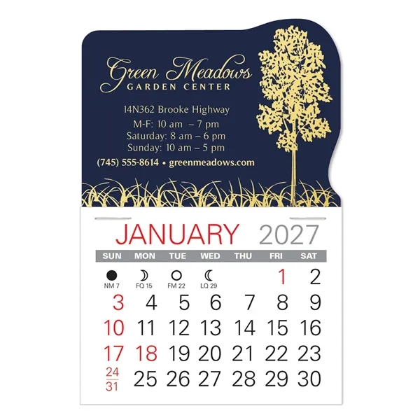 Tree Shape Value Stick Vinyl Self-Adhesive Calendars stick in 24 shapes... from ASI 95280 Warwick Publishing Co / Warwick