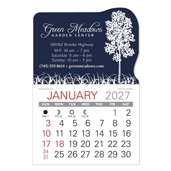 Tree Shape Value Stick Vinyl Self-Adhesive Calendars stick in 24 shapes... from ASI 95280 Warwick Publishing Co / Warwick