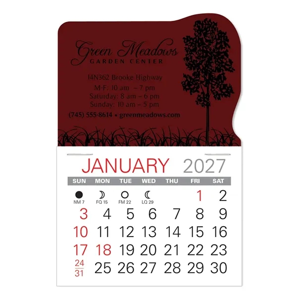 Tree Shape Value Stick Vinyl Self-Adhesive Calendars stick in 24 shapes... from ASI 95280 Warwick Publishing Co / Warwick