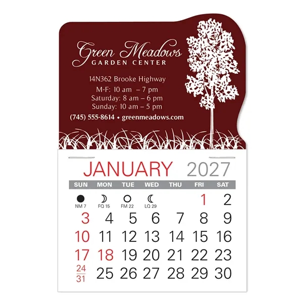 Tree Shape Value Stick Vinyl Self-Adhesive Calendars stick in 24 shapes... from ASI 95280 Warwick Publishing Co / Warwick