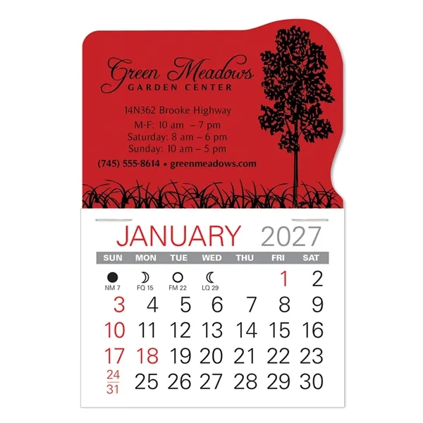 Tree Shape Value Stick Vinyl Self-Adhesive Calendars stick in 24 shapes... from ASI 95280 Warwick Publishing Co / Warwick