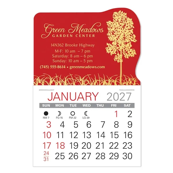 Tree Shape Value Stick Vinyl Self-Adhesive Calendars stick in 24 shapes... from ASI 95280 Warwick Publishing Co / Warwick