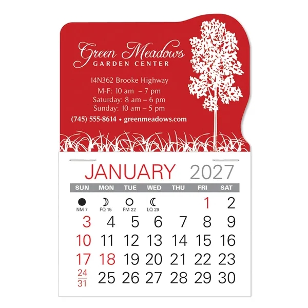 Tree Shape Value Stick Vinyl Self-Adhesive Calendars stick in 24 shapes... from ASI 95280 Warwick Publishing Co / Warwick