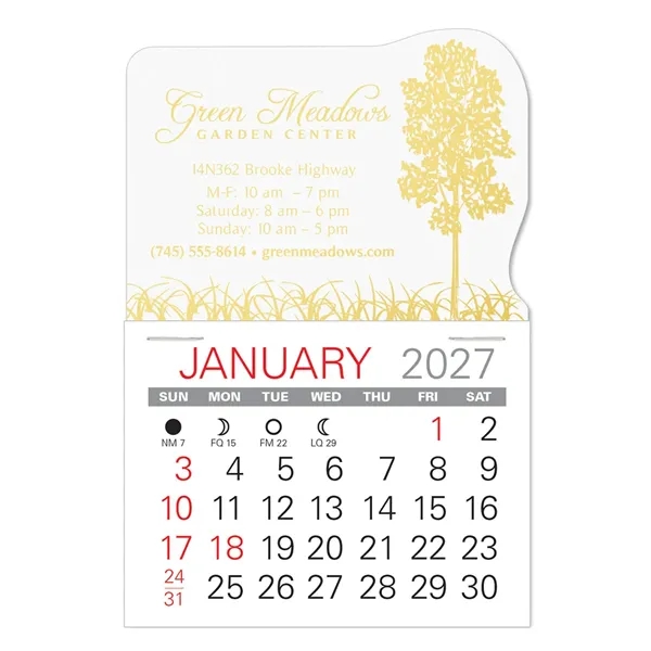 Tree Shape Value Stick Vinyl Self-Adhesive Calendars stick in 24 shapes... from ASI 95280 Warwick Publishing Co / Warwick