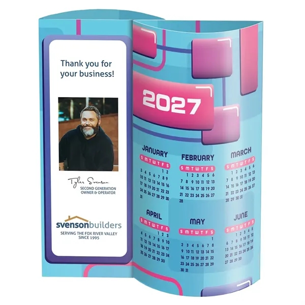 Award winning "WAVE 3-D Calendars" printed on smooth white cardstock and... from ASI 95280 Warwick Publishing Co / Warwick