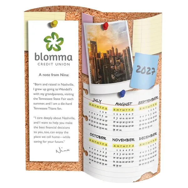 Award winning "WAVE 3-D Calendars" printed on smooth white cardstock and... from ASI 95280 Warwick Publishing Co / Warwick