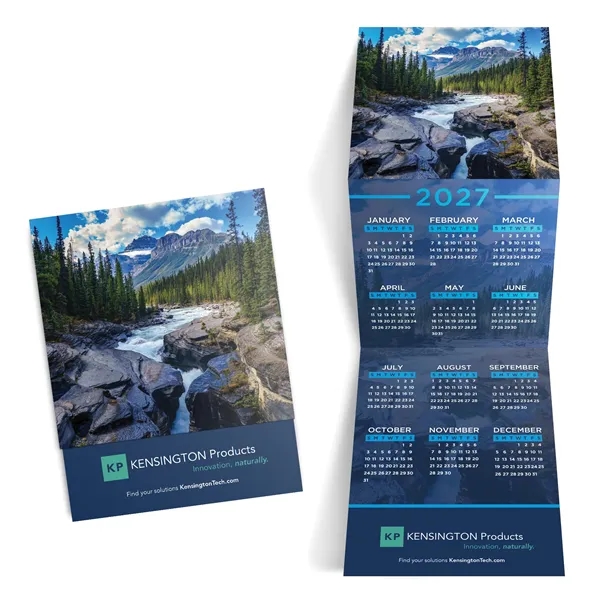 Scenic Tri-Fold Calendar on 12 pt. smooth white cardstock.  8... from ASI 95280 Warwick Publishing Co / Warwick