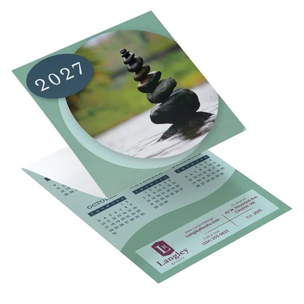 Peace Tri-Fold Calendar printed on 12 pt. smooth finish white cardstock.... from ASI 95280 Warwick Publishing Co / Warwick