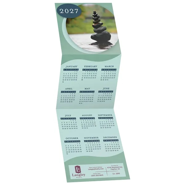Peace Tri-Fold Calendar printed on 12 pt. smooth finish white cardstock.... from ASI 95280 Warwick Publishing Co / Warwick