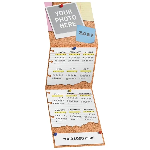 Custom Photo Tri-Fold Calendar on 12 pt. smooth finish white cardstock.... from ASI 95280 Warwick Publishing Co / Warwick