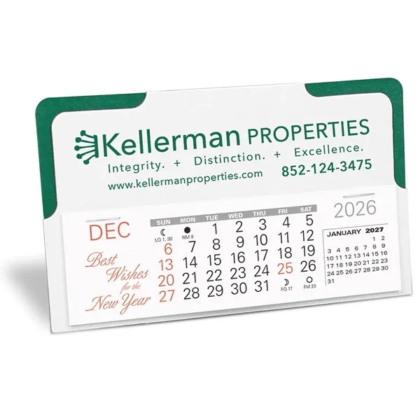 Desk Calendar ink printed with a 13 month, 3 month in... from ASI 95280 Warwick Publishing Co / Warwick