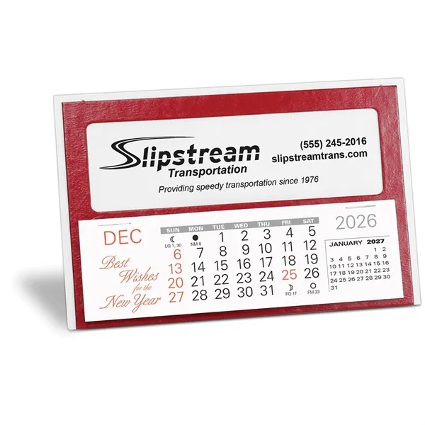 Window design Desk Calendar with 13 month, 3 month in view... from ASI 95280 Warwick Publishing Co / Warwick