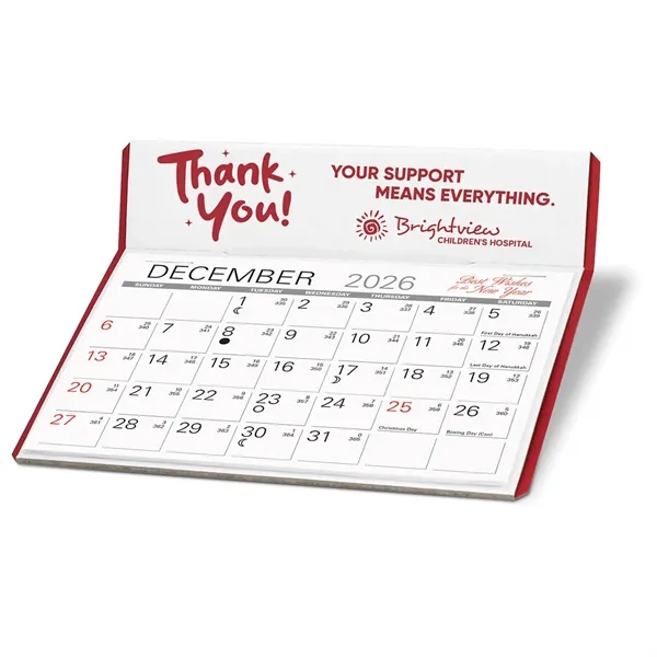 Vigilant Desk Calendar with large 6" x 4 3/16" memo style... from ASI 95280 Warwick Publishing Co / Warwick