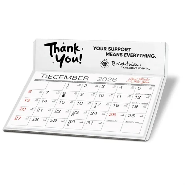 Vigilant Desk Calendar with large 6" x 4 3/16" memo style... from ASI 95280 Warwick Publishing Co / Warwick